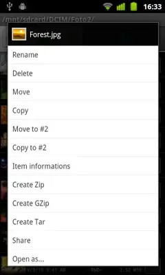 Dual File Manager XT android App screenshot 4